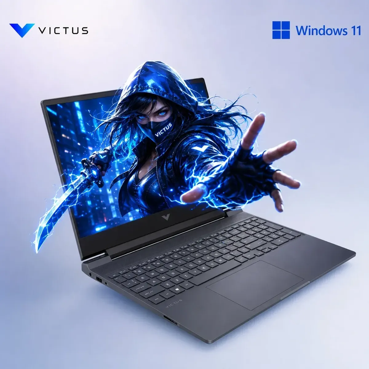 HP - Laptop HP Victus 15-FB3018LA AMD Ryzen 7 7445H 8GB RAM 512GB SSD RTX 3050 15.6" FHD - 144Hz