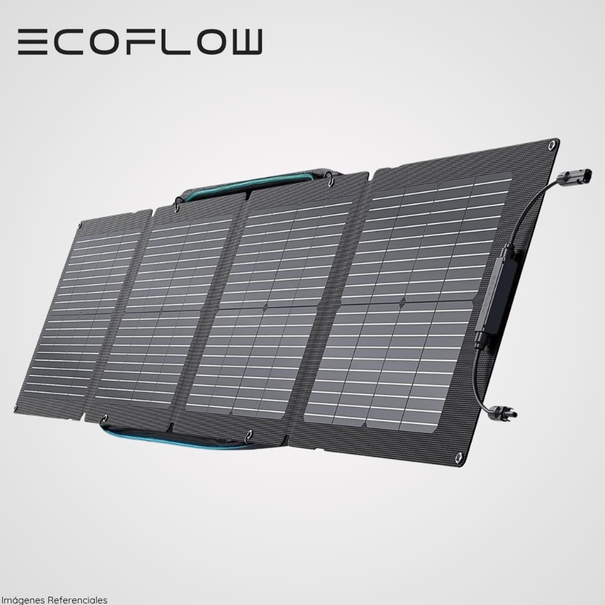 ECOFLOW - Panel Solar Portatil EcoFlow 110 W - Negro