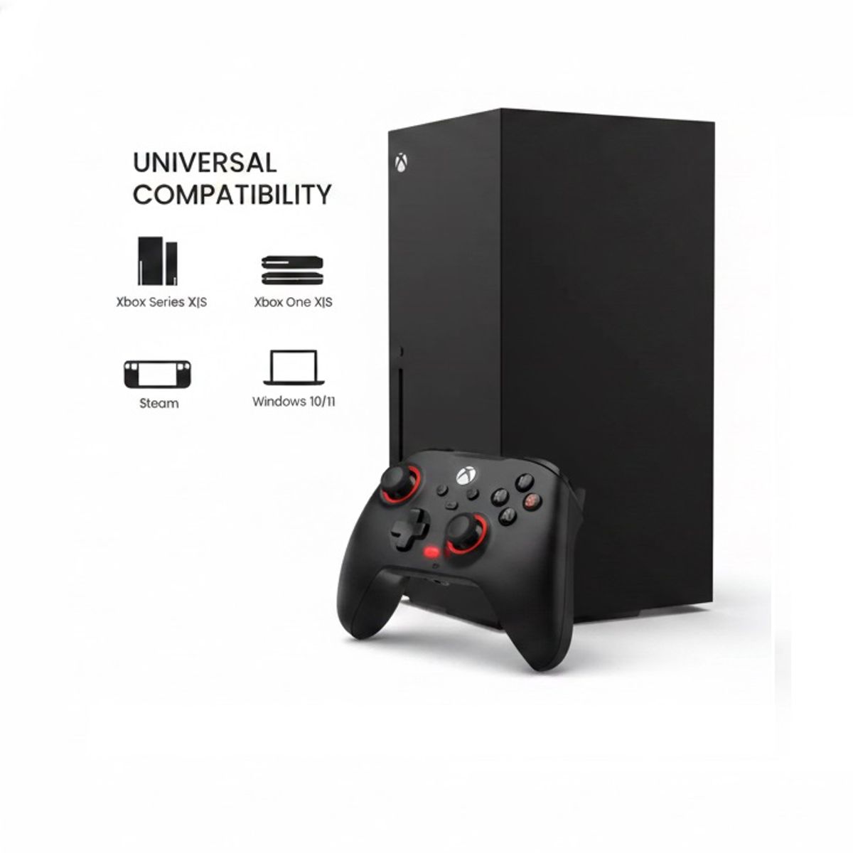 GAMESIR - Gamepad Gamesir T7 Hall Effect Para XBOX Windows Gamepass - Volt Black