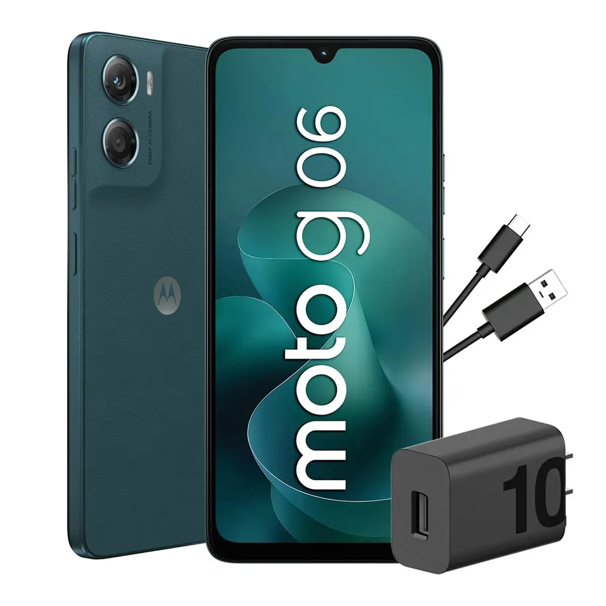 MOTOROLA - Celular Moto G06 4GB + 64GB Azul