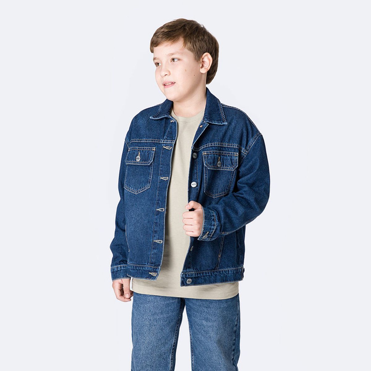 Pionier - Casacas Denim Niño Edgharh