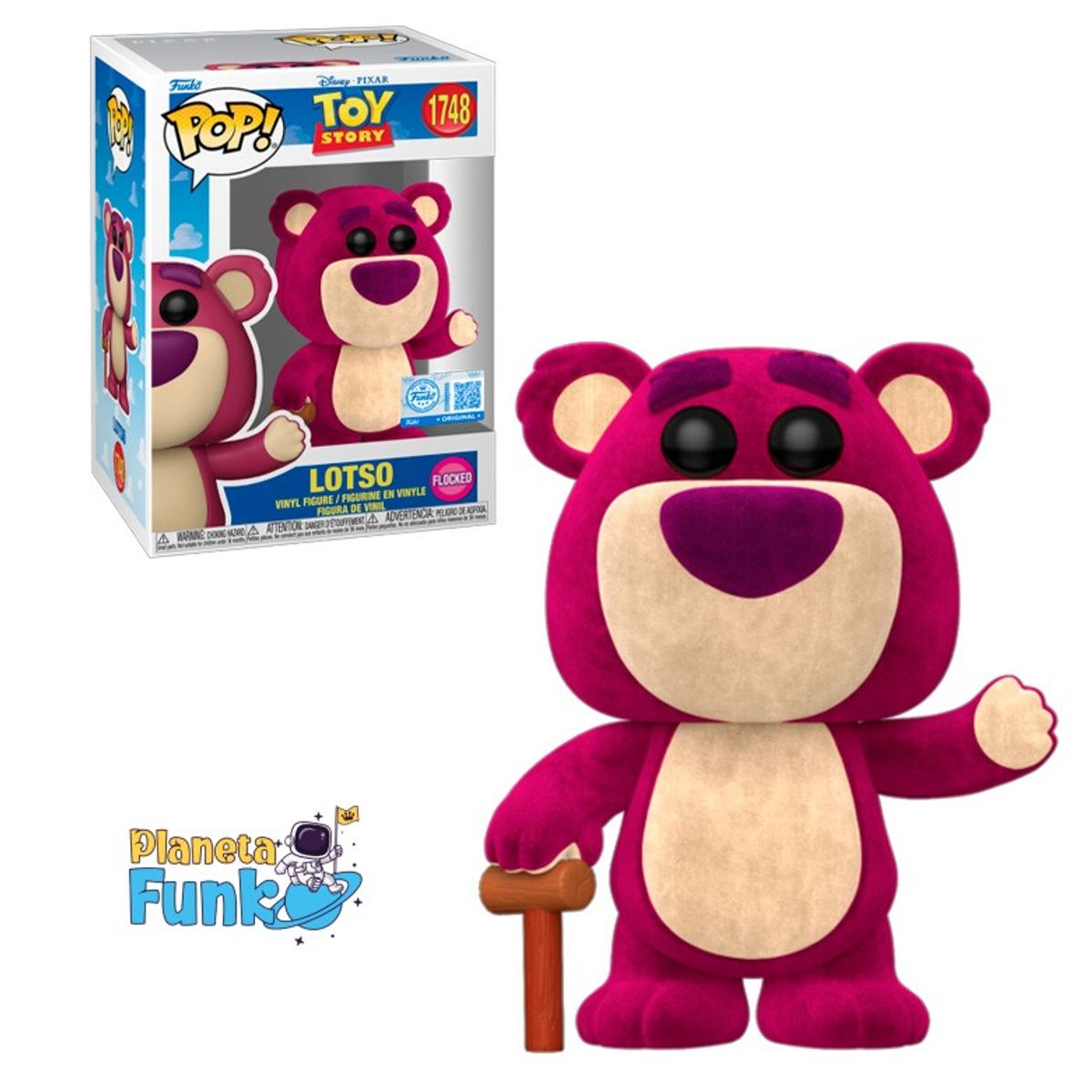 FUNKO - TOY STORY LOTSO FUNKO POP FLOCKED EXCLUSIVO 1748