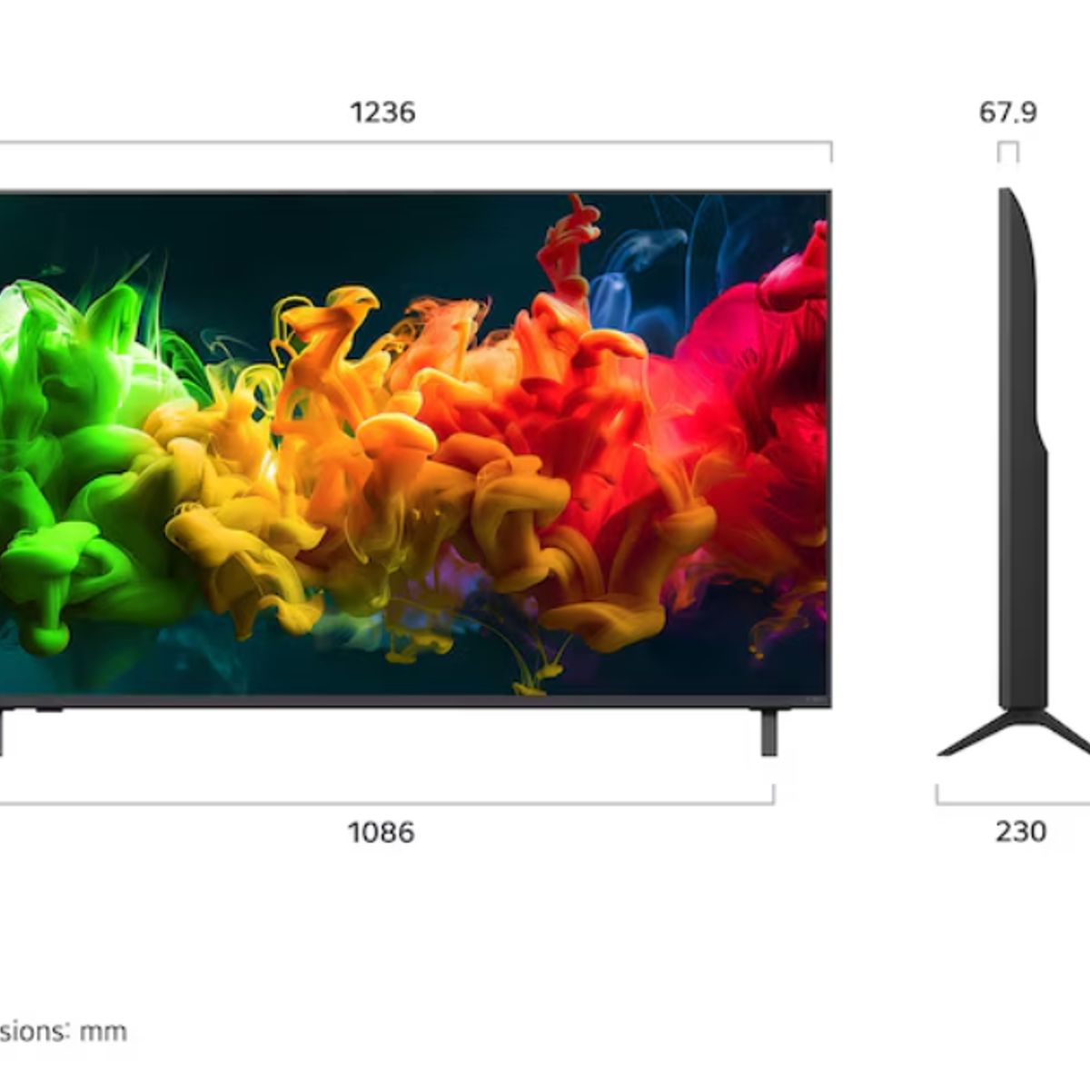 LG - 55  LG Ai Qned80 Mini Led 4k Smart Tv 2026