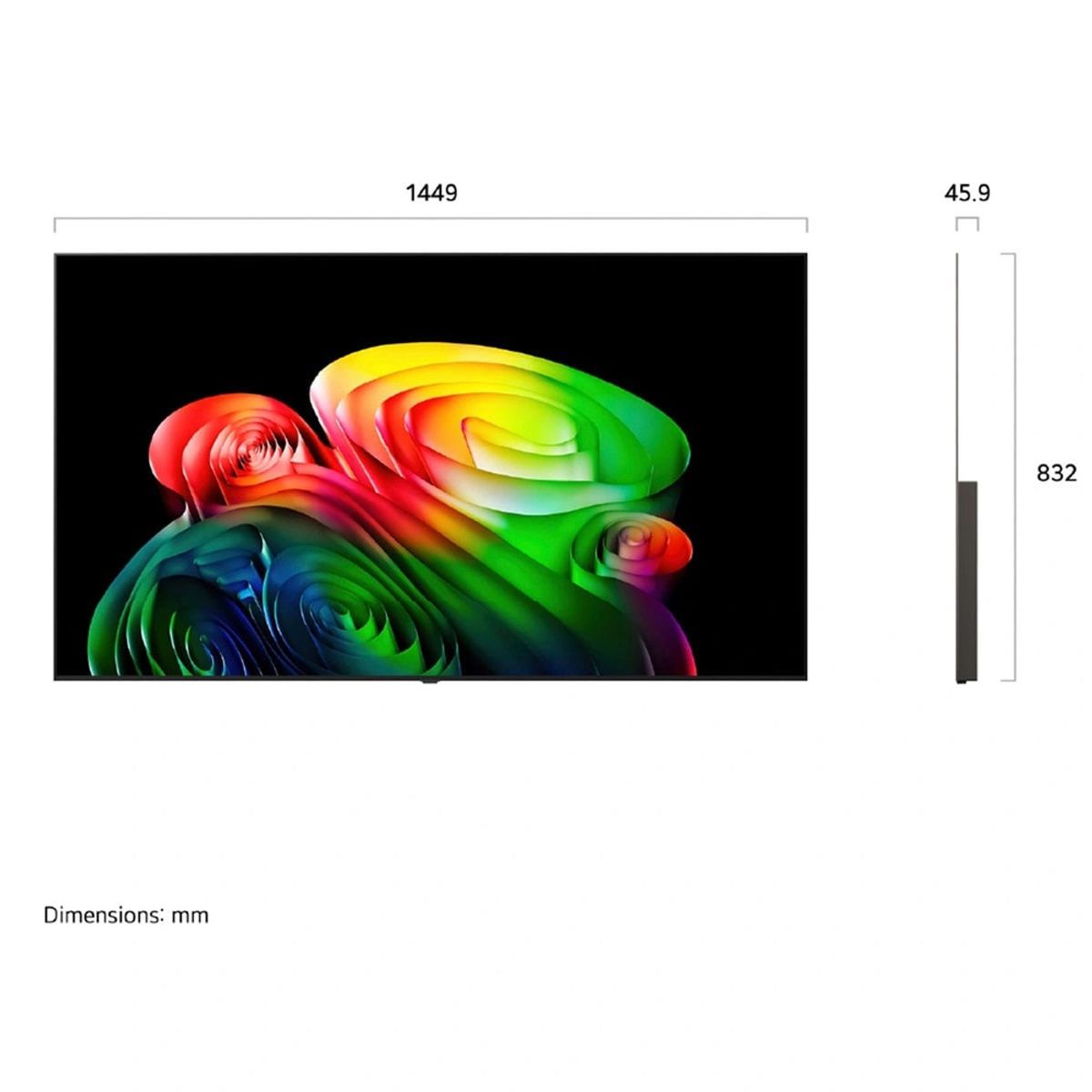 LG - 65" LG OLED AI B6 4K Smart TV 2026