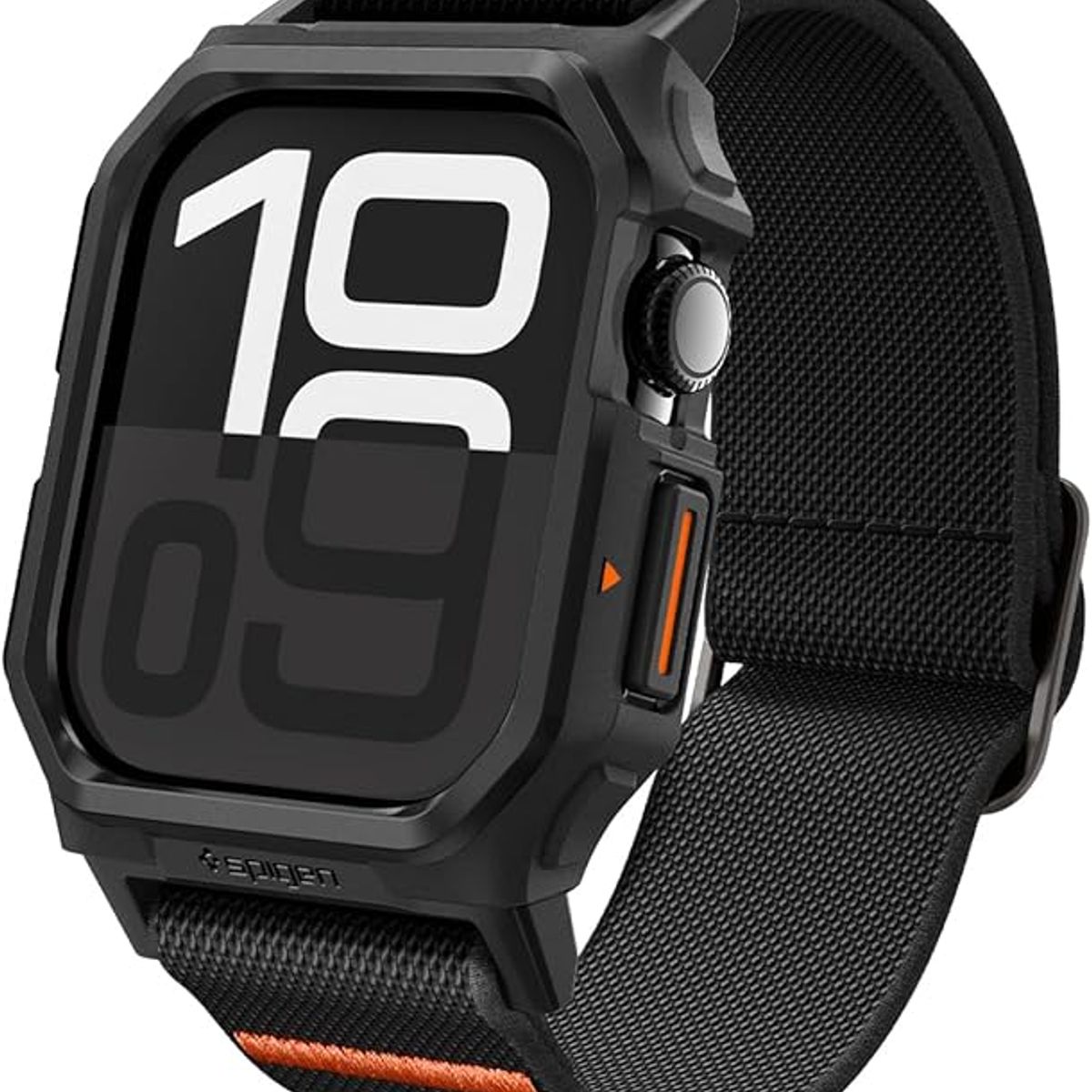 SPIGEN - Case Correa Apple Watch 10-11 42mm Lite Fit Pro Premium Deportivo Aprueba Golpes Negro