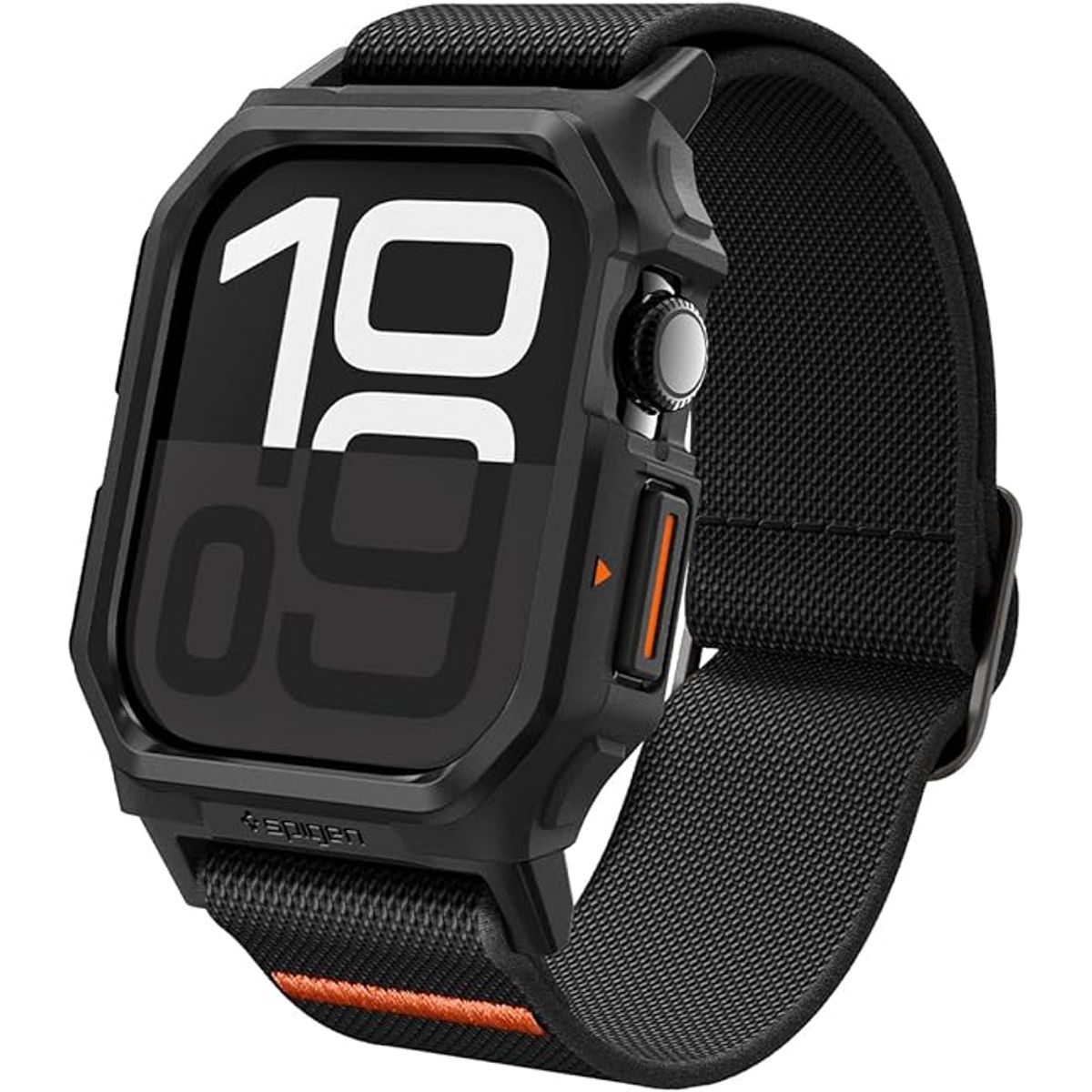 SPIGEN - Case Correa Apple Watch 10-11 42mm Lite Fit Pro Premium Deportivo Aprueba Golpes Negro