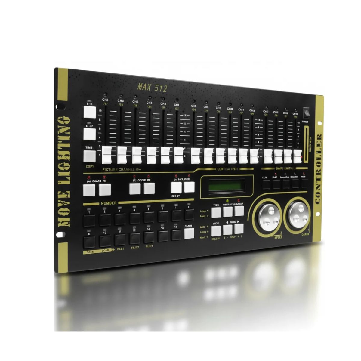 GENERICO - Consola Dmx Max512 Marca Marsilte Para Luces Efectos