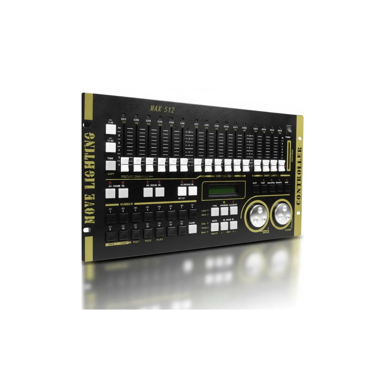 GENERICO - Consola Dmx Max512 Marca Marsilte Para Luces Efectos