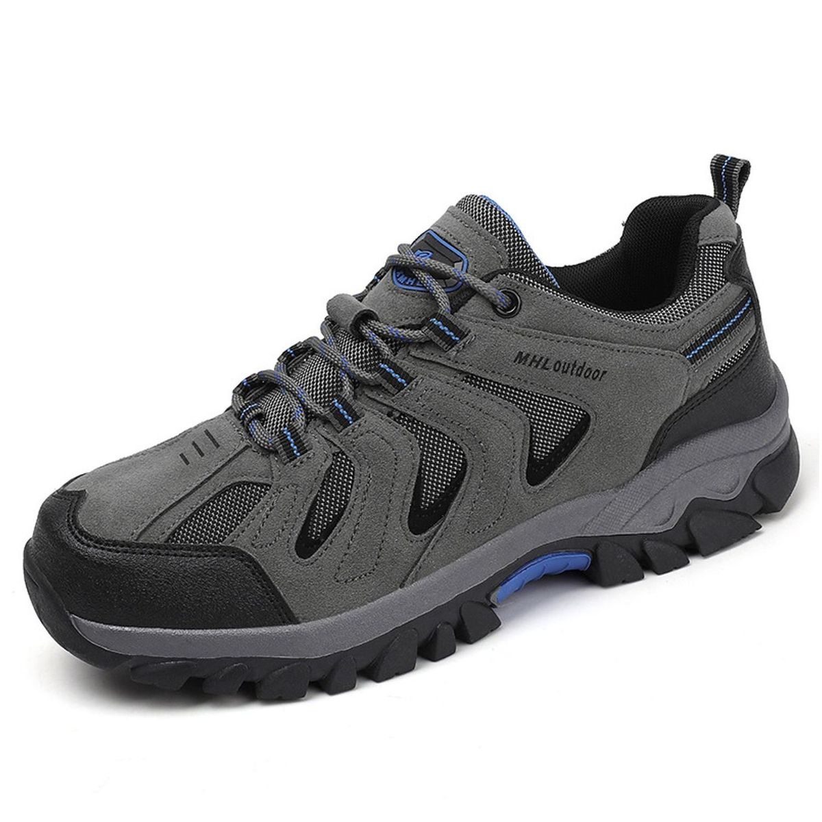 TIOZONEY - Zapatos de montaña para exteriores-Gris