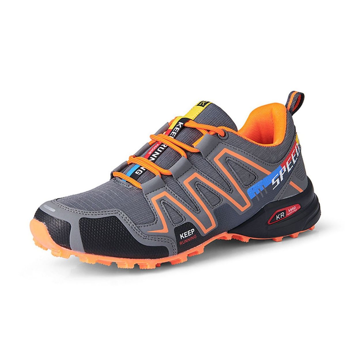 TIOZONEY - Zapatillas híbridas de montaña y running