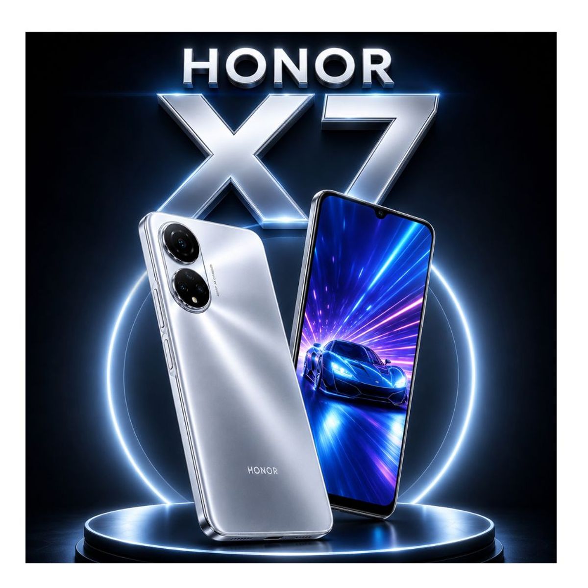 HONOR - CELULAR HONOR X7 6GB 128GB PLATA