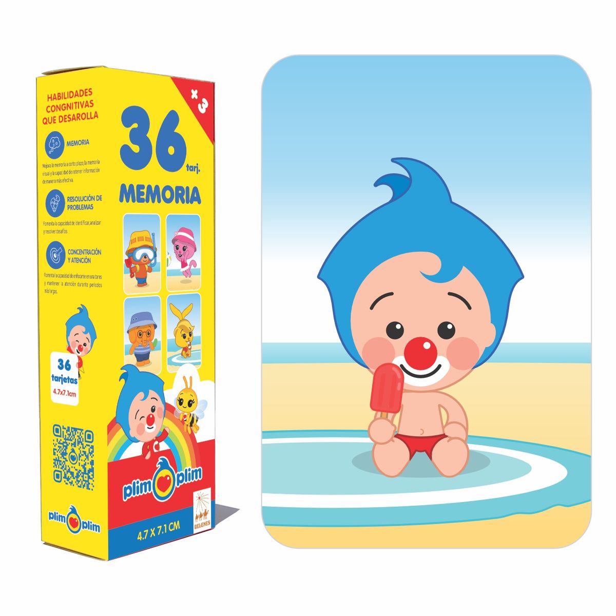 PLIM PLIM - Juego de Memoria 1 Playita Plim Plim