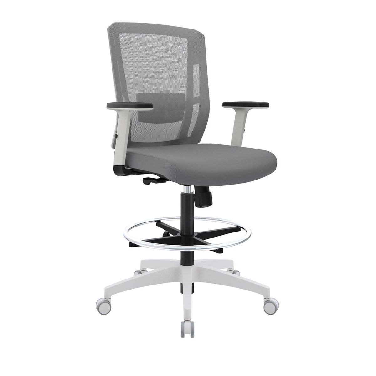 ALTHEA CONFORT - Silla Cajero Delphi II Gris Bn Anb Althea Confort