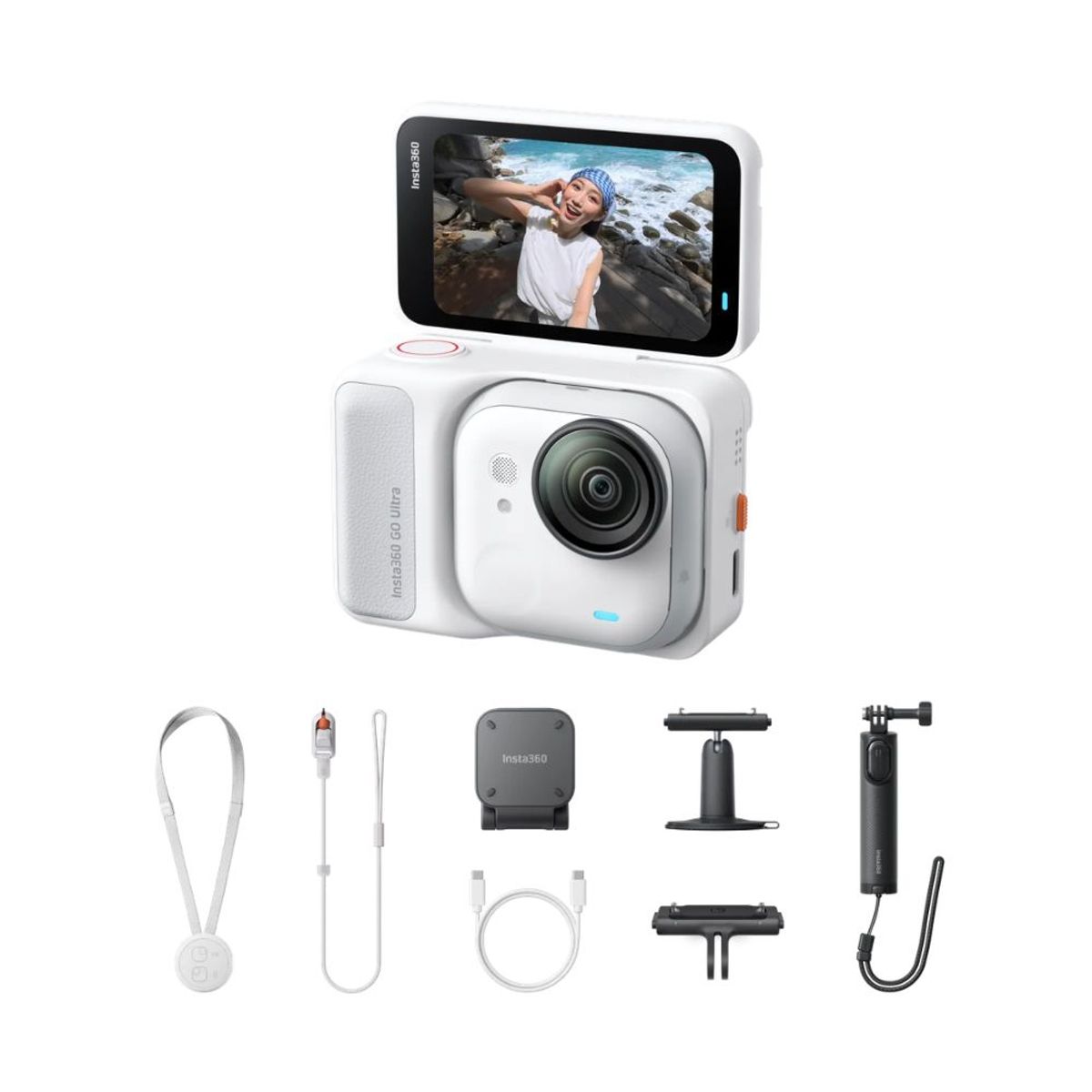 Insta360 - Insta360 GO Ultra Creator Bundle Artic White