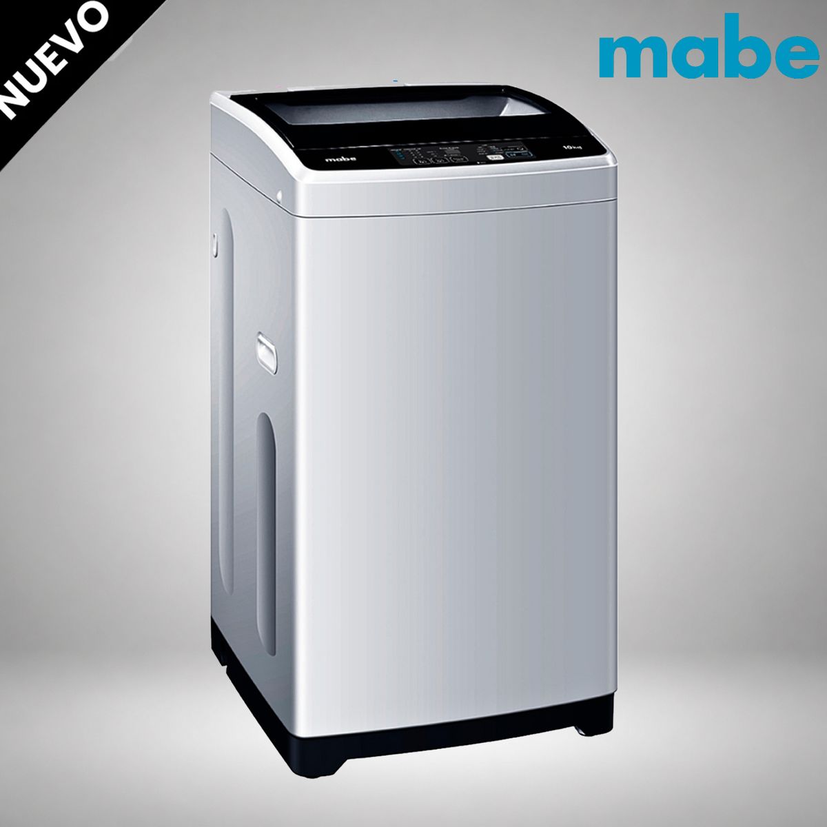 Mabe - LMAP1015WGBB0 - Lavadora Automatica Aqua Saver Green 10Kg Silver Mabe