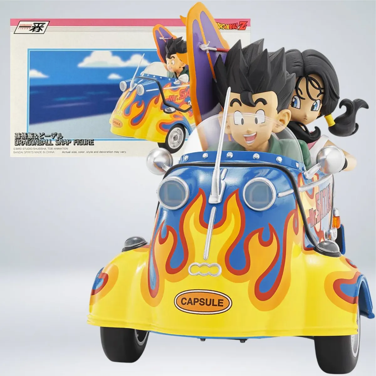 BANDAI NAMCO - FIGURA ICHIBANSHO DRAGON BALL SNAP COLLECTION 2 -  SON GOHAN & VIDEL