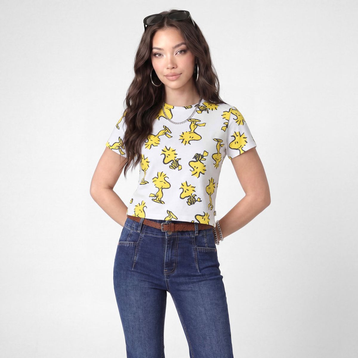 SQUEEZE - Polos Jersey Mujer Loise-Snoopy