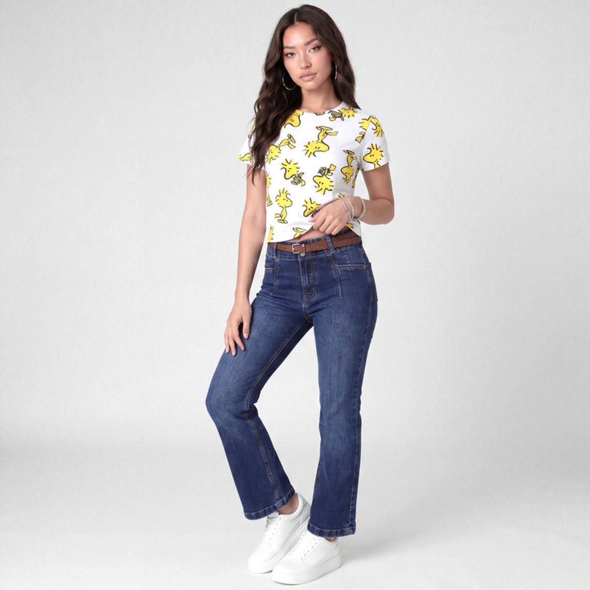 SQUEEZE - Polos Jersey Mujer Loise-Snoopy