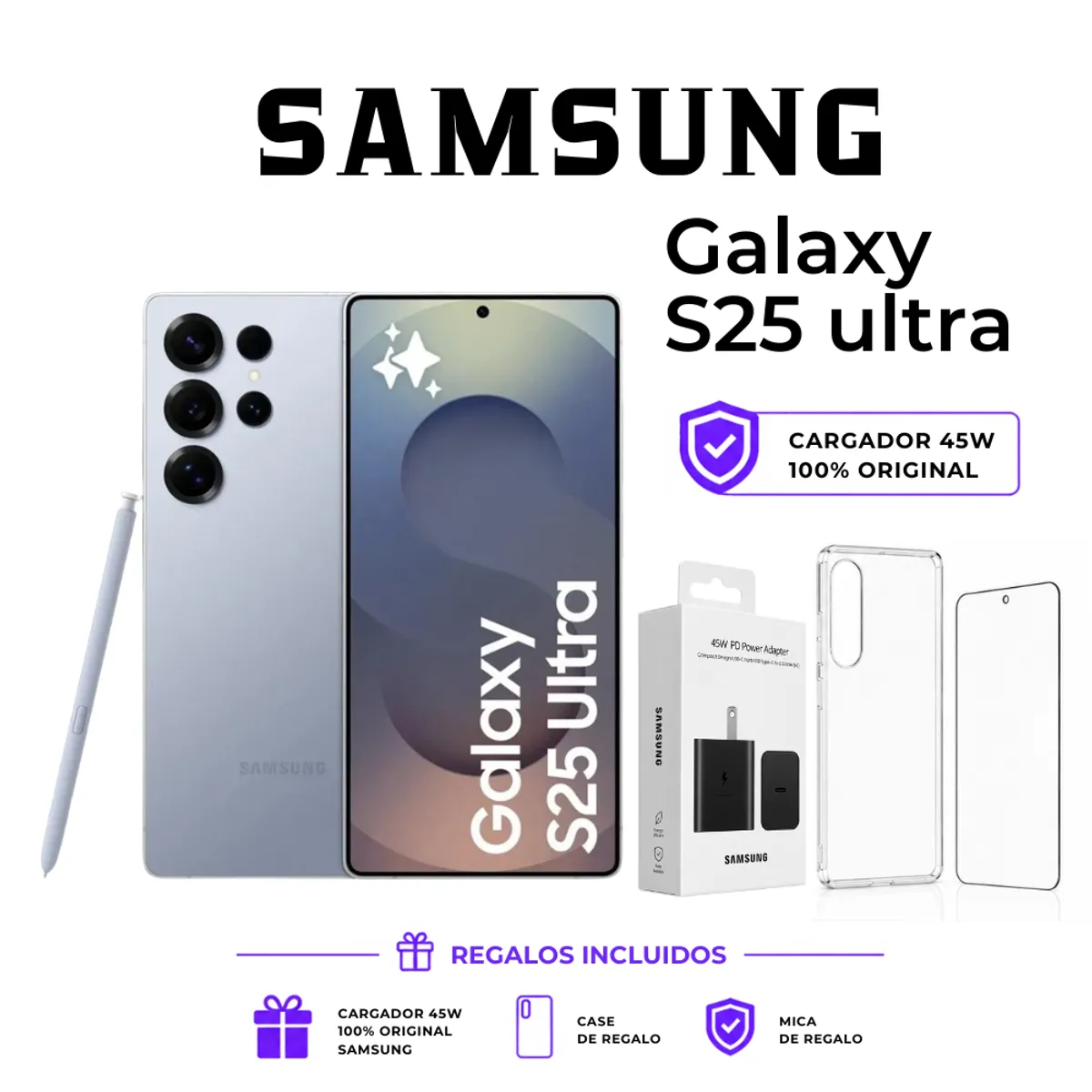 SAMSUNG - SAMSUNG GALAXY S25 ULTRA 512GB 12GB + REGALOS.