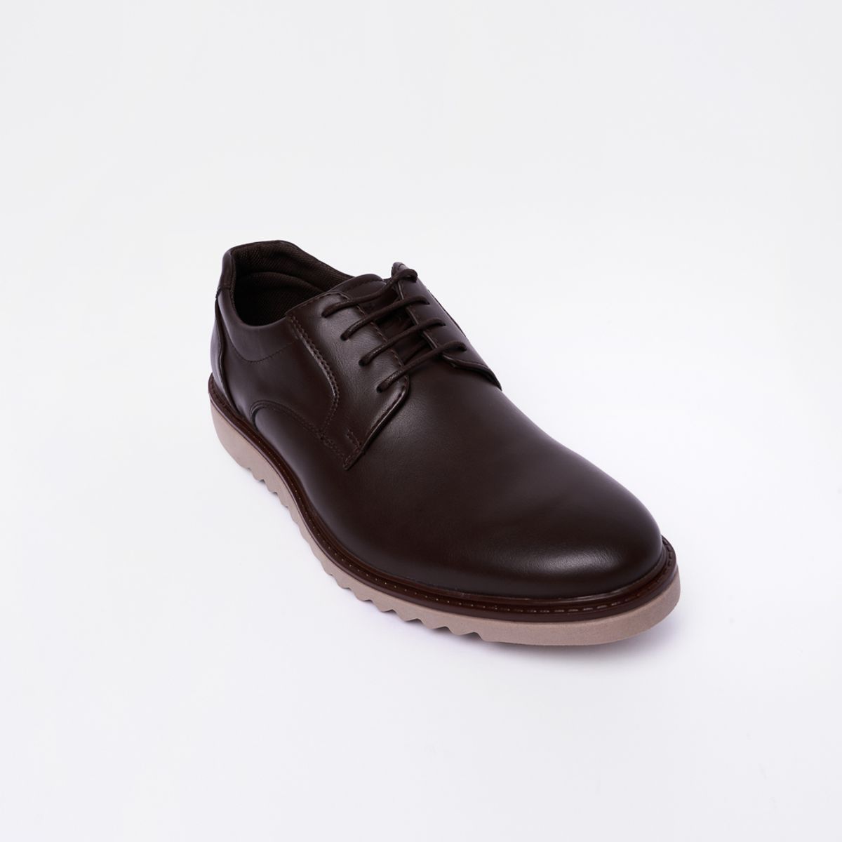 GENERICO - ZAPATO HOMBRE ROYAL POLO - RUST-PA SINTETICO