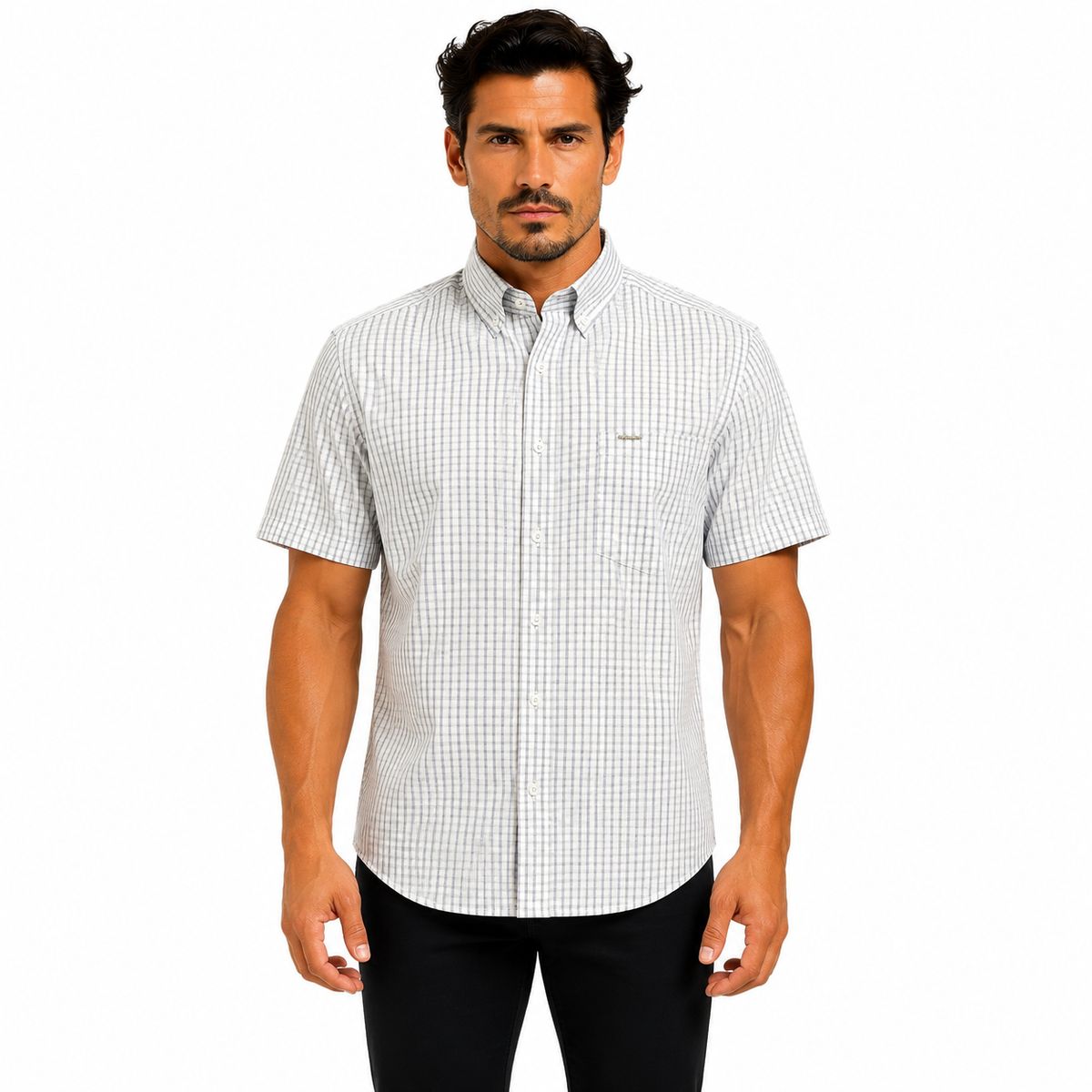 GENERICO - Camisa Manga Corta Mónaco Hombre Caman London