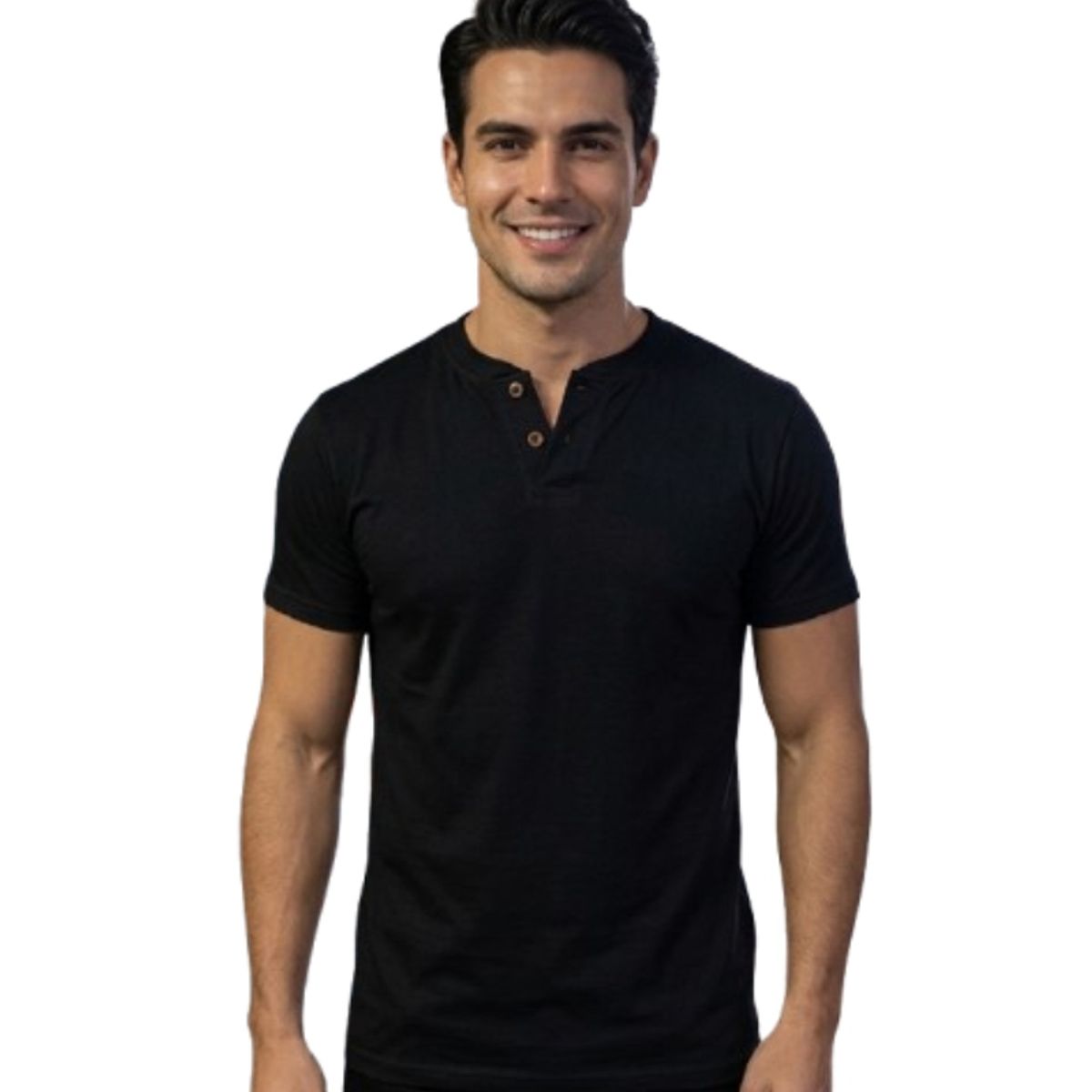 GENERICO - polo para hombre slim fit cuello v