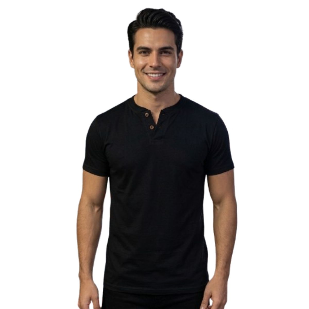 GENERICO - polo para hombre slim fit cuello v