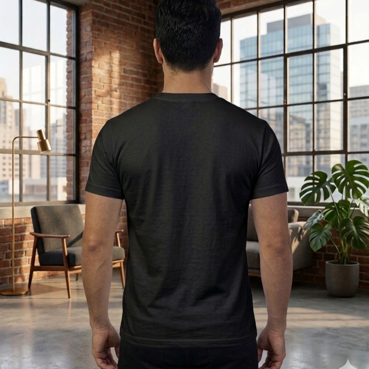 GENERICO - polo para hombre slim fit cuello v