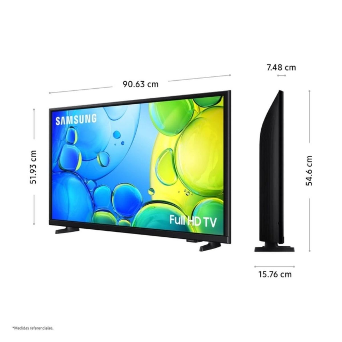 SAMSUNG - Televisor Samsung 40" FHD Smart TV UN40F6000F - 2025