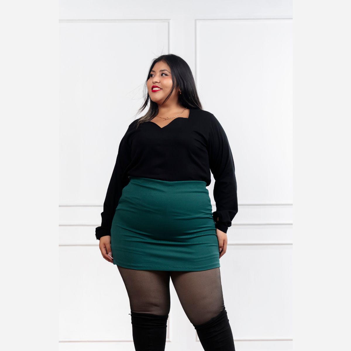 HERANNA - Blusa para mujer manga larga