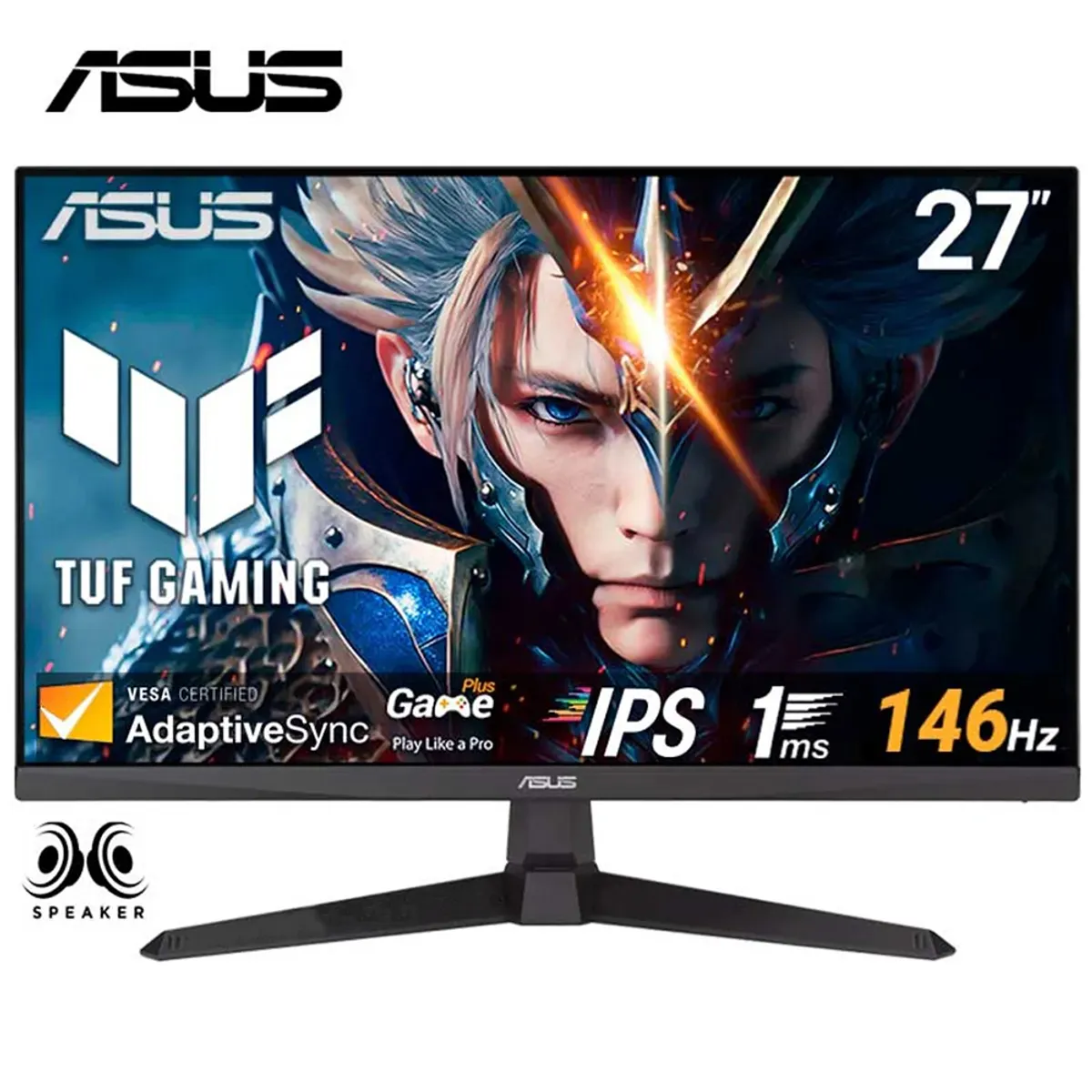 ASUS - Monitor Asus TUF Gaming VG279QE5A, 27 FHD IPS, 146Hz, 1ms, Parlante