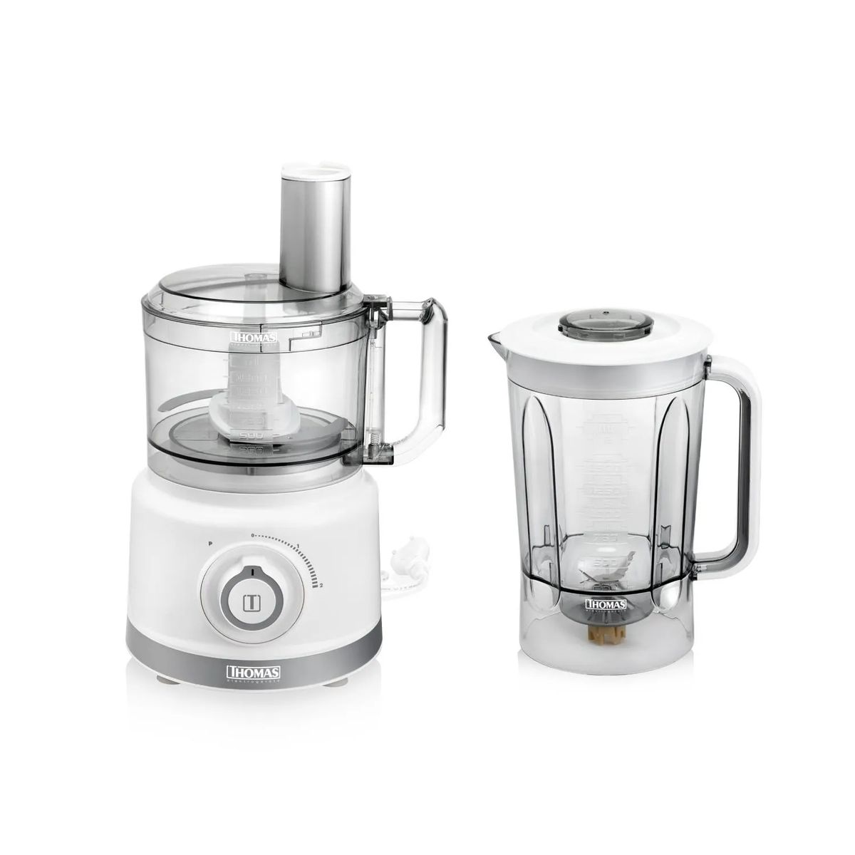 Thomas - Procesador de alimentos thomas 900W 1.5LT Y 1.5LT 2VEL