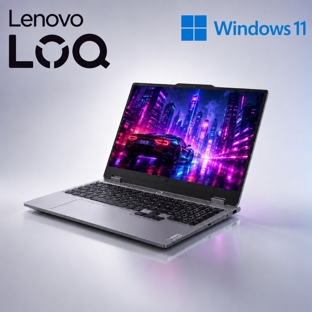 LENOVO - Laptop Lenovo LOQ 15AHP10 AMD Ryzen 7 250 16GB DDR5 512GB SSD RTX 5050 8GB 15.6″ FHD 144Hz - 83JG00B1LM