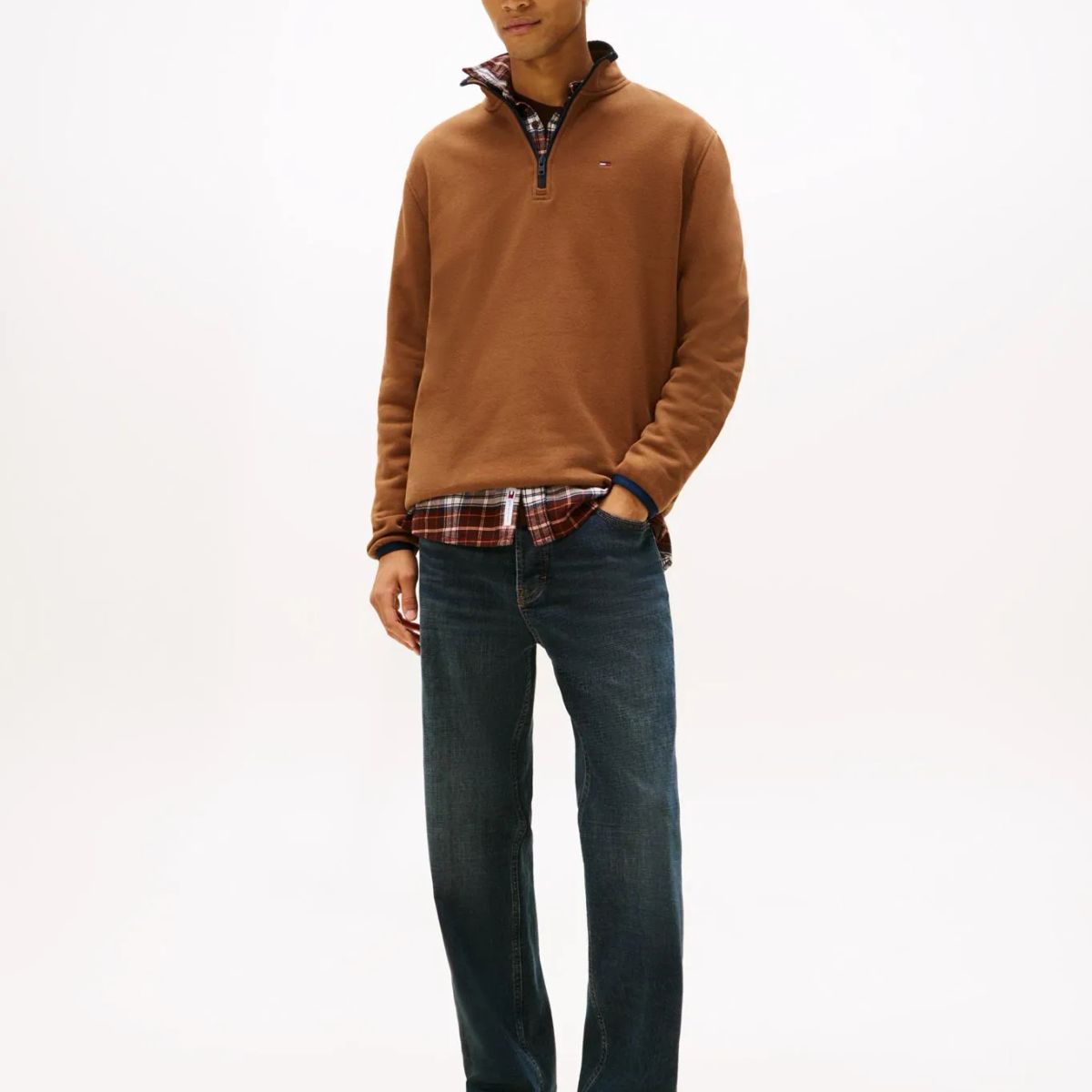 TOMMY HILFIGER - SWEATSHIRT TJM REG S FLAG ENTRY FLEECE EX