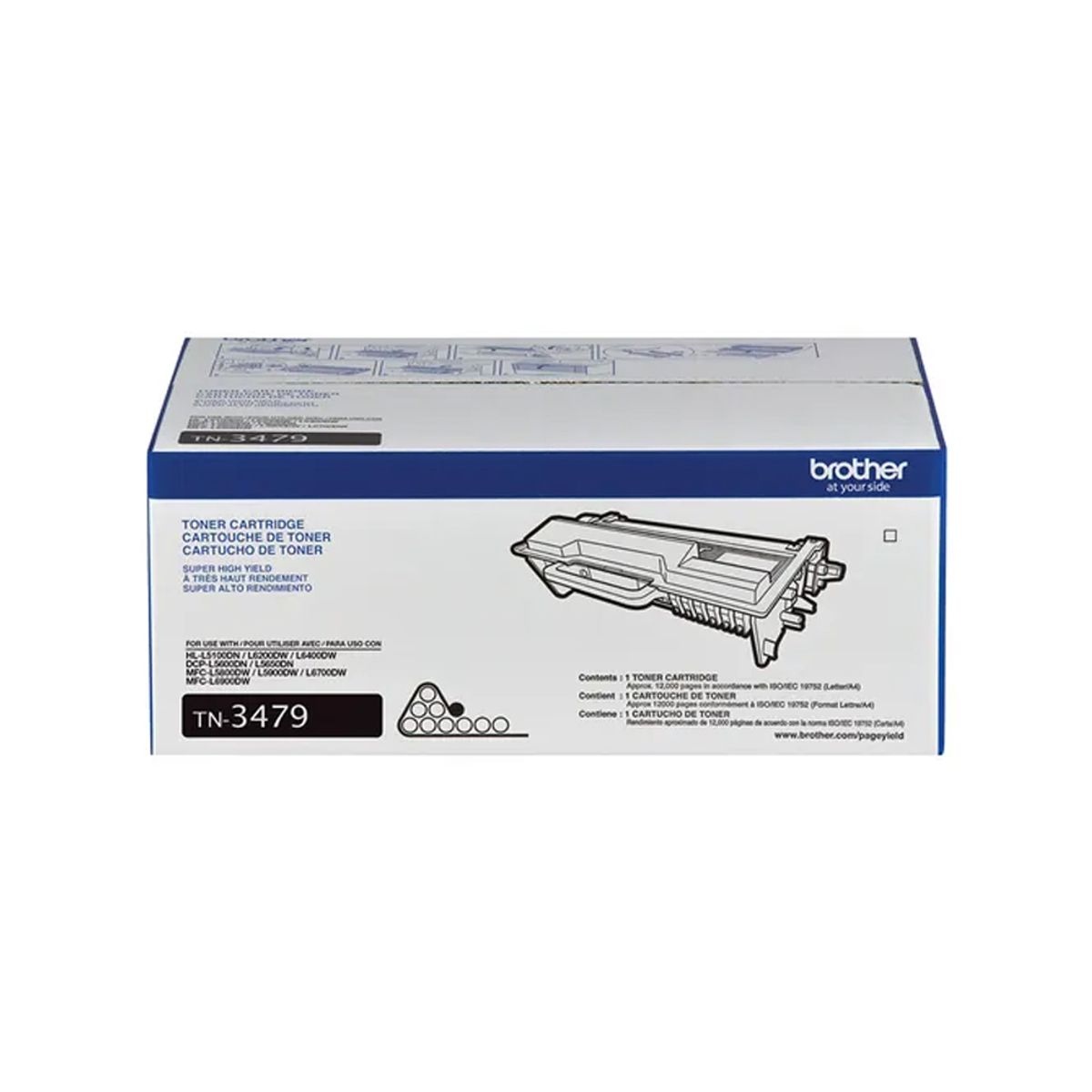 Brother - Cartucho de Toner Brother TN-3479 12000 páginas