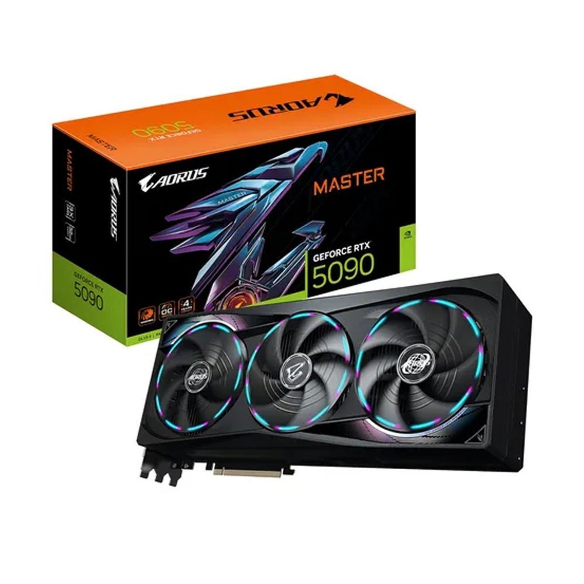 GIGABYTE - Gigabyte Aorus Geforce Rtx 5090 - 32Gb Gddr6, 512 Bit, Alto Rendimiento Gráfico Para Gamin