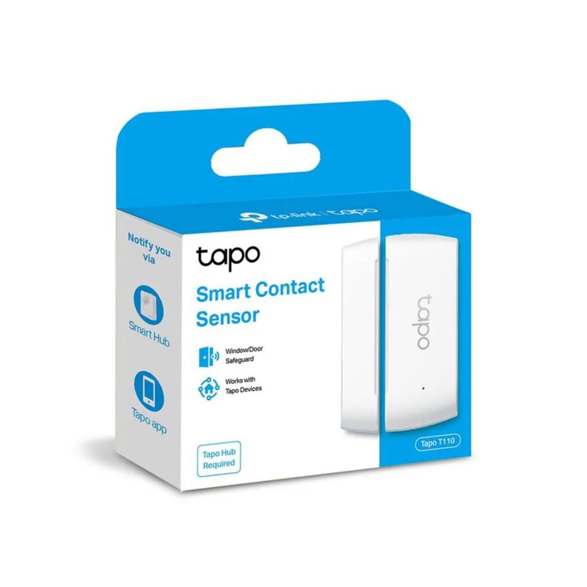 GENERICO - Sensor de Puerta Inteligente TP-Link Tapo 110 - Control Remoto, Notificaciones en Tiempo R