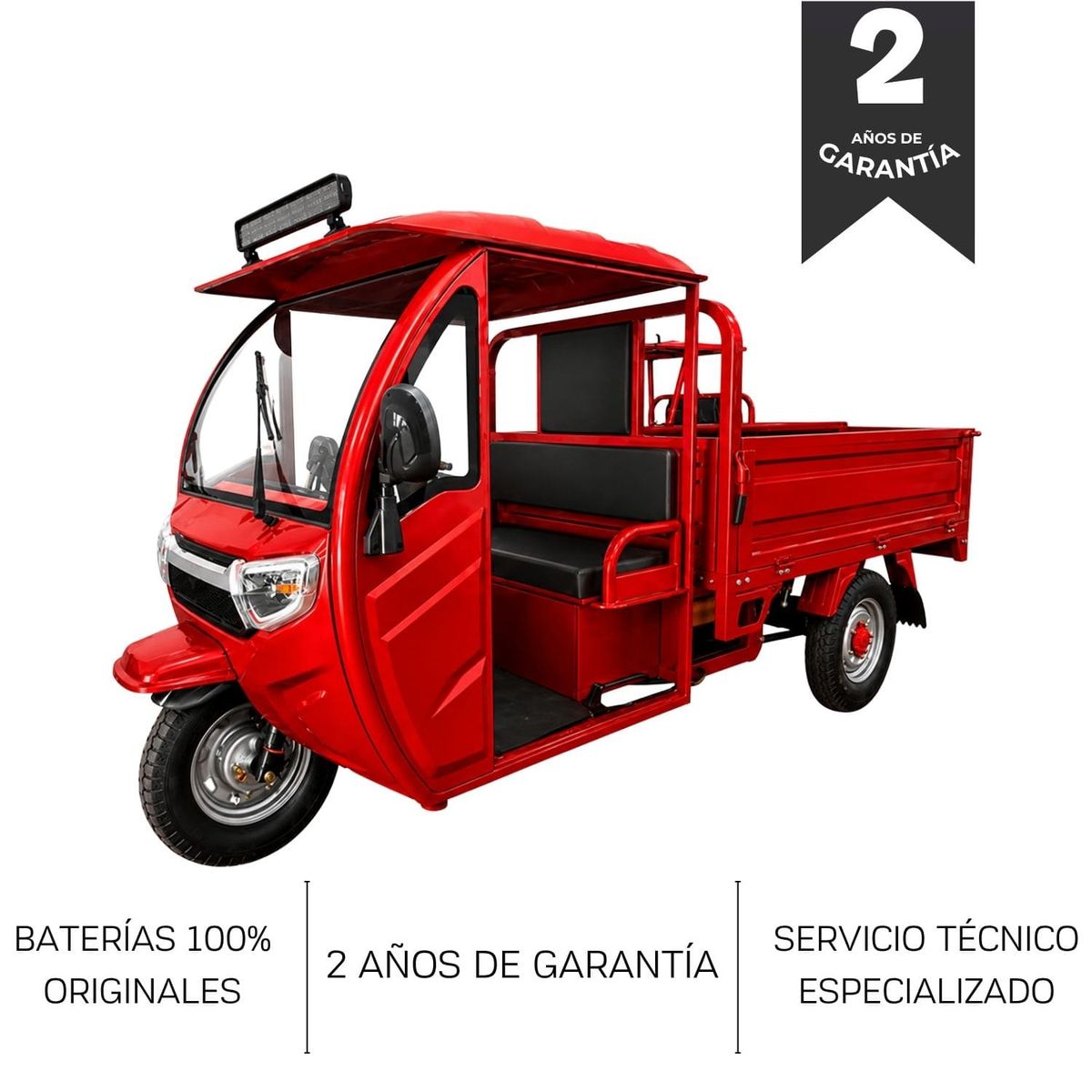 MOVEEN - TRIMOTO CARGUERA ELÉCTRICA MODELO HS2000B1