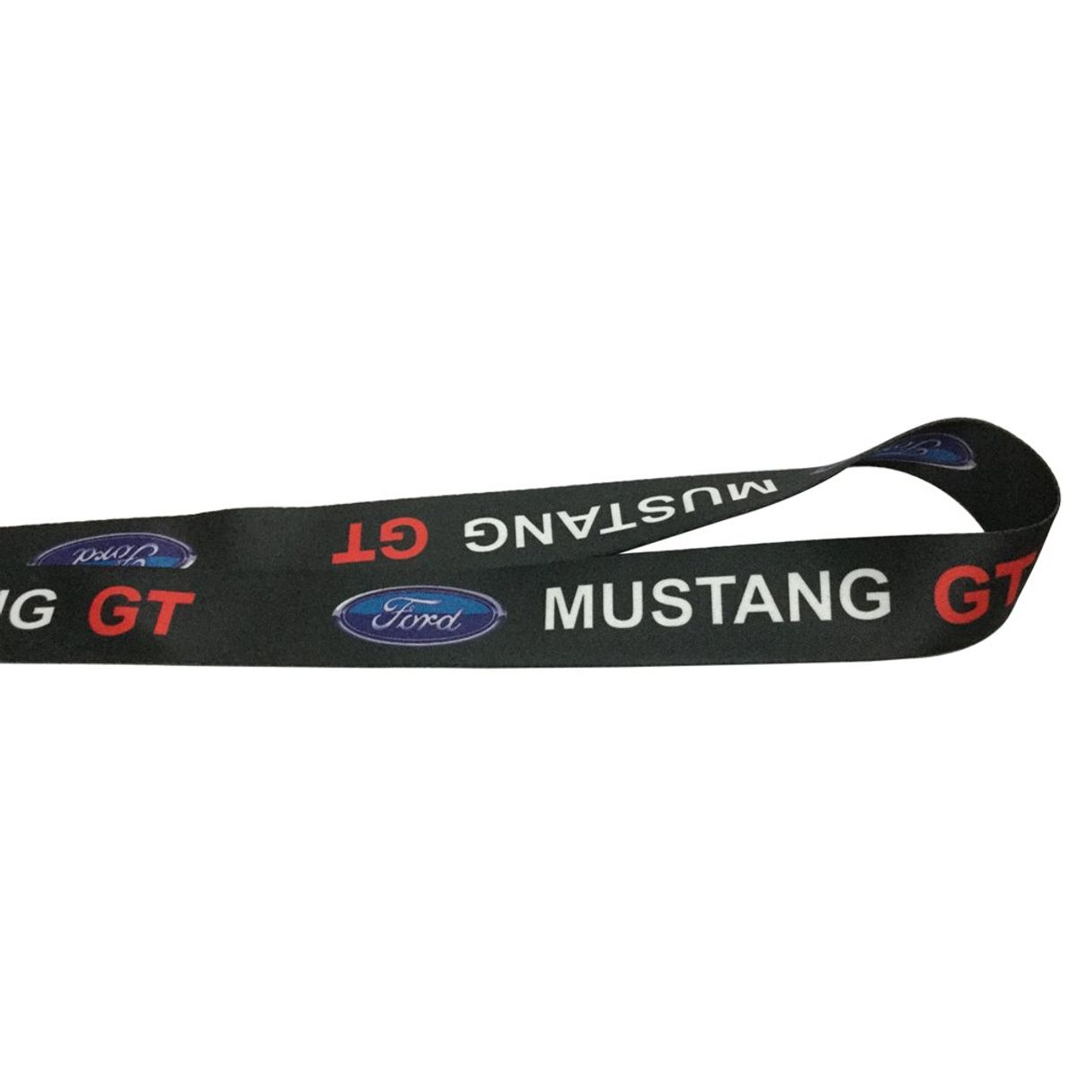 JET - Lanyard Porta Llaves Mustang Deportivo Premium