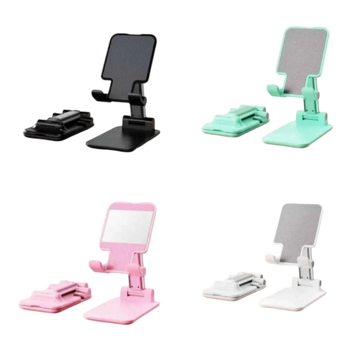 SOPORTE DE CELULAR PARA MESA VERDE - ROSADO, marca GENERICO - Foto 2