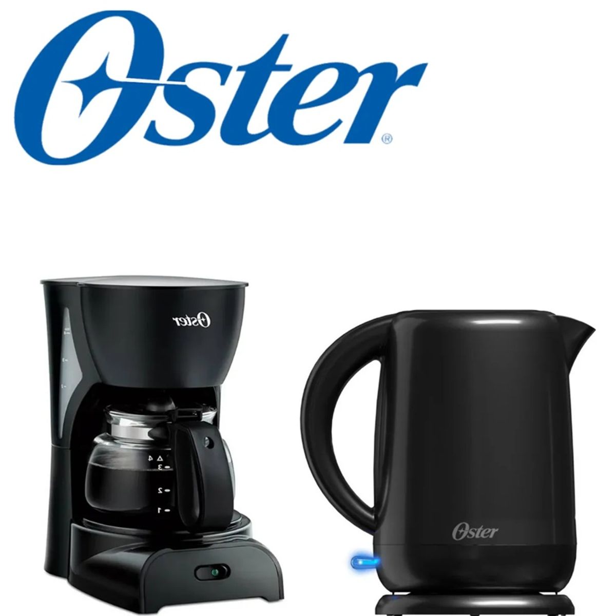 OSTER - COMBO OSTER CAFETERA BVSTDCDR5B Y HERVIDOR BVSTKT3101
