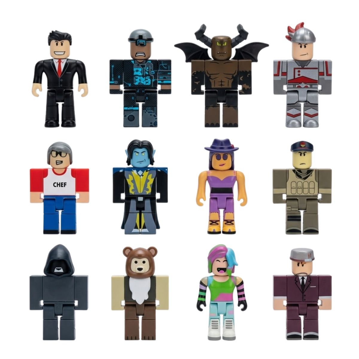 GENERICO - Pack de Figuras Roblox x12 + Accesorios