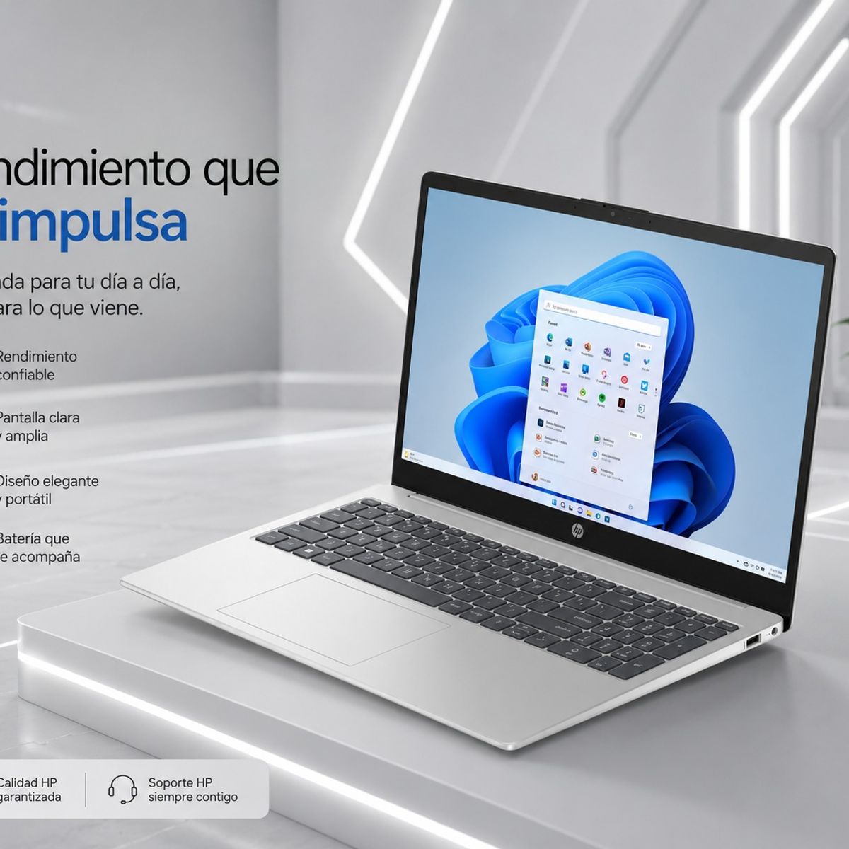 HP - Laptop HP 15-FD2373LA Intel Core Ultra 7 255U 24GB RAM 512GB SSD 15.6" FHD - Plateado