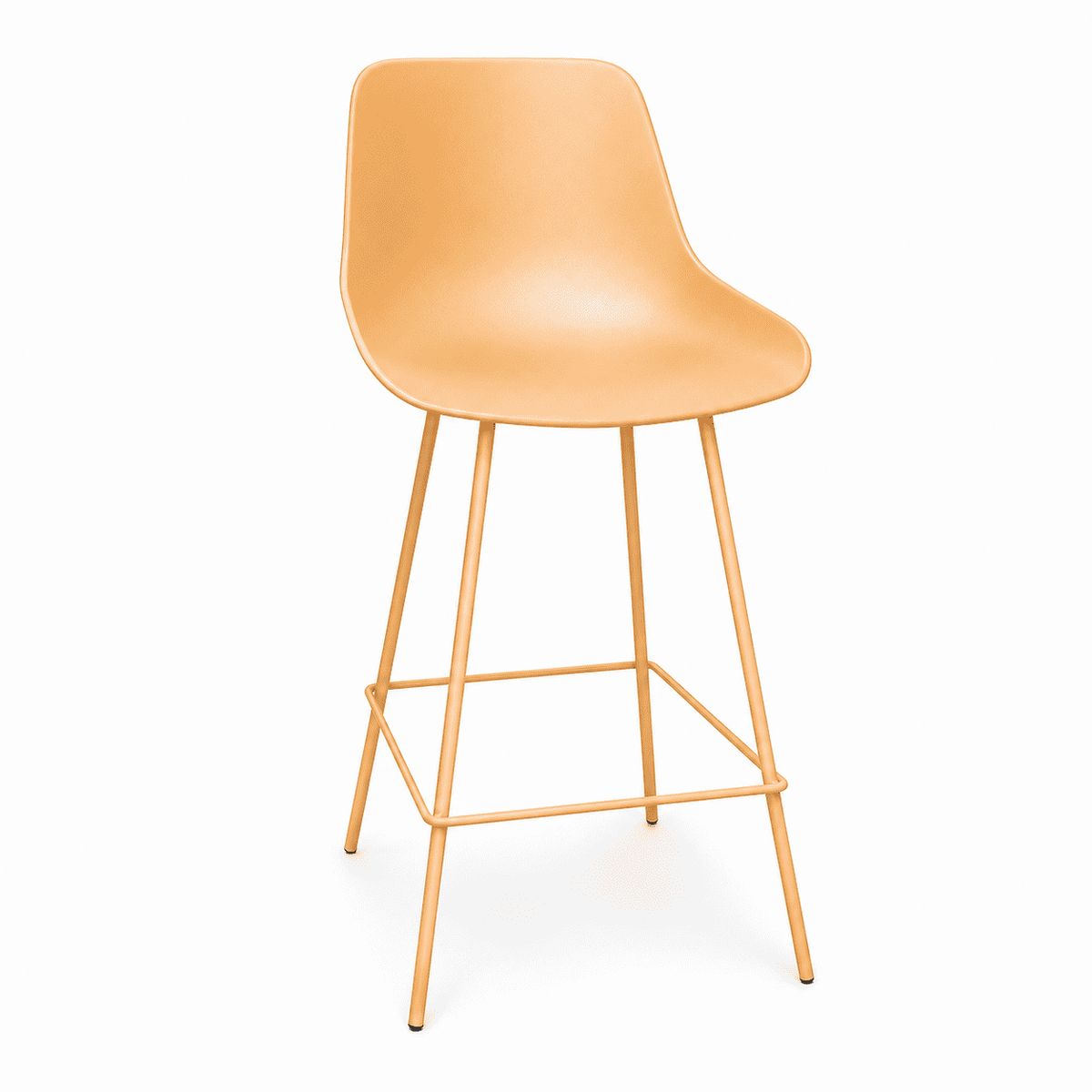 DECORPLAS - Silla De Bar Florencia Color Negro