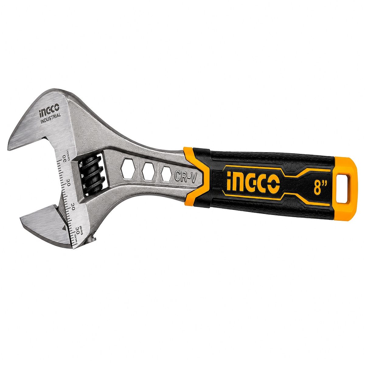 INGCO - Ingco Llave inglesa ajustable 8 profesional CR-V