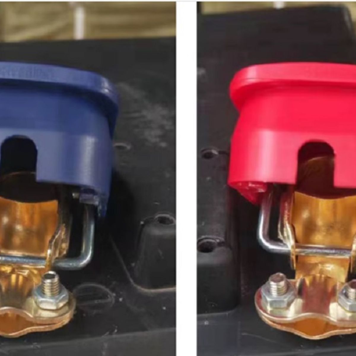 GENERICO - Conectores de Terminales para Batería de Coche 12V/24V –  2 Unidades