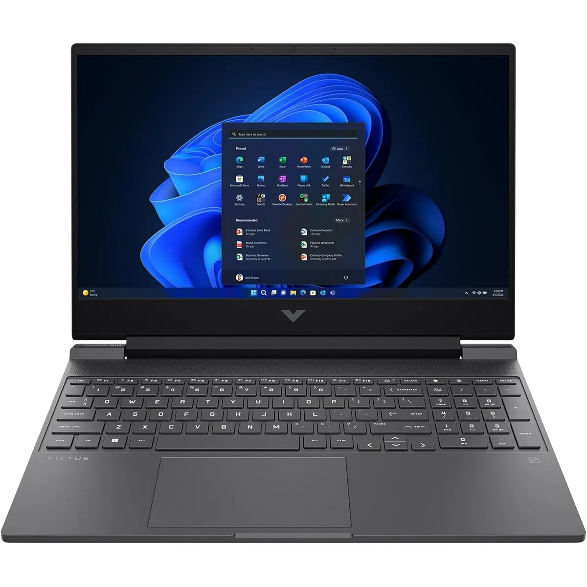 HP - Laptop Gamer HP Victus 15.6" Ryzen 7 7445HS 16GB 512GB SSD RTX 4050 6GB 144Hz Win11