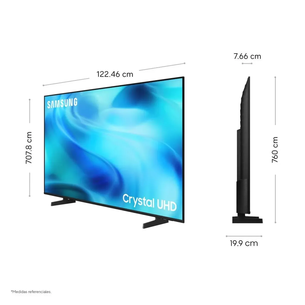 SAMSUNG - Televisor Samsung 55" Smart Crystal UHD 4K 55U8000HG 2026