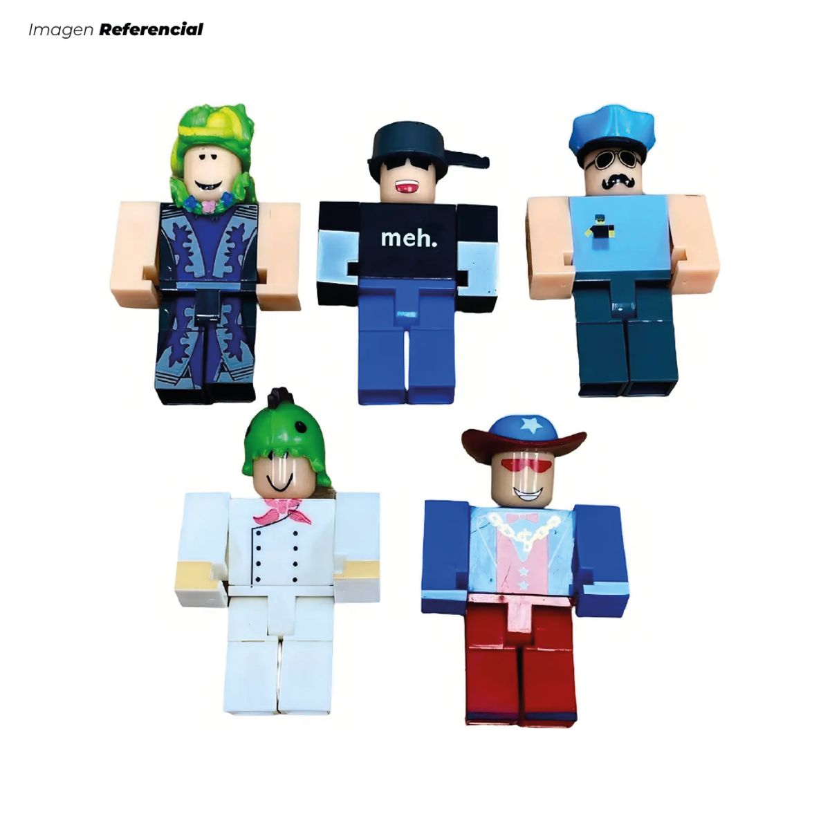 GENERICO - Gran Set Coleccionable de Figuras Roblox x10