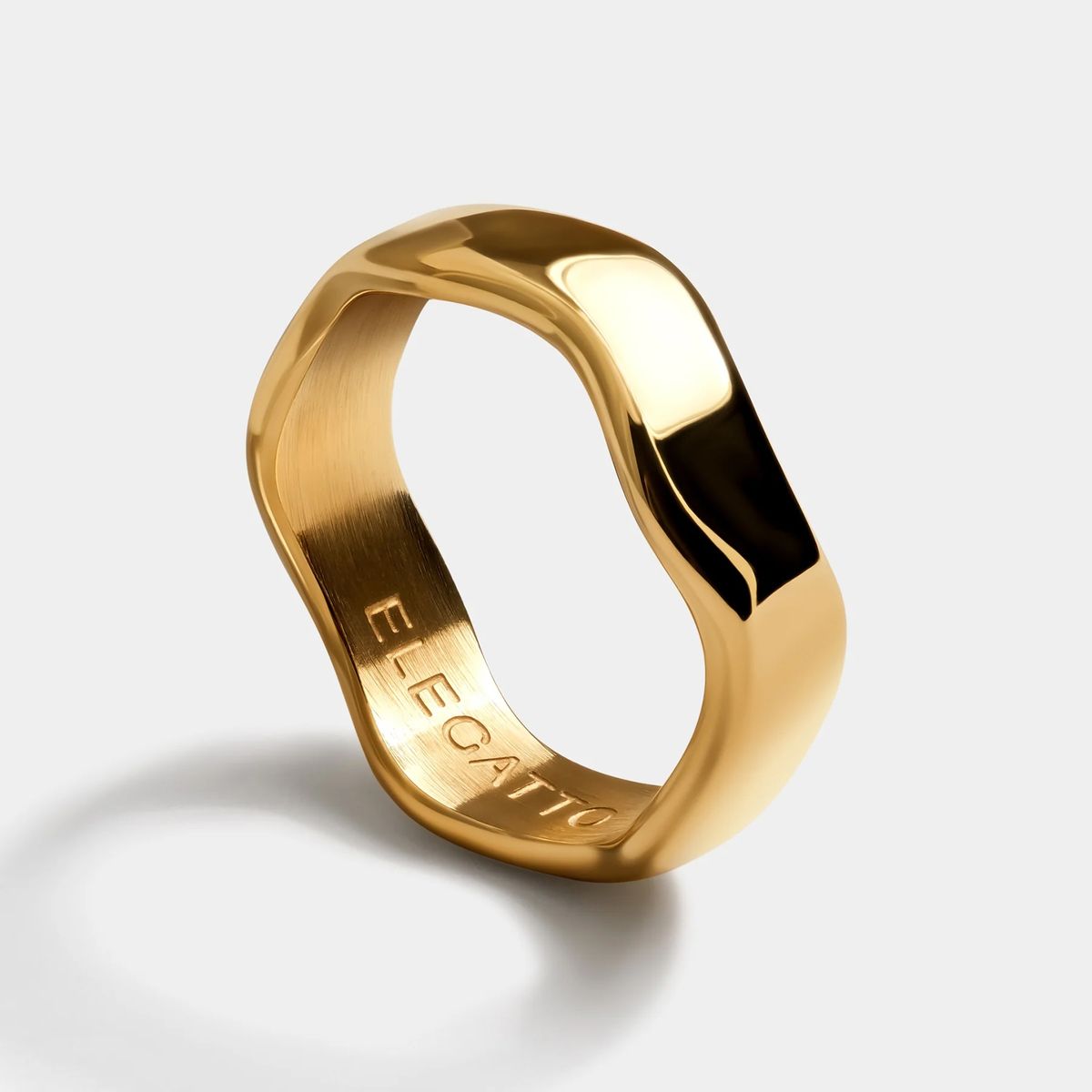 GENERICO - Anillo Elegatto La Onda Gold